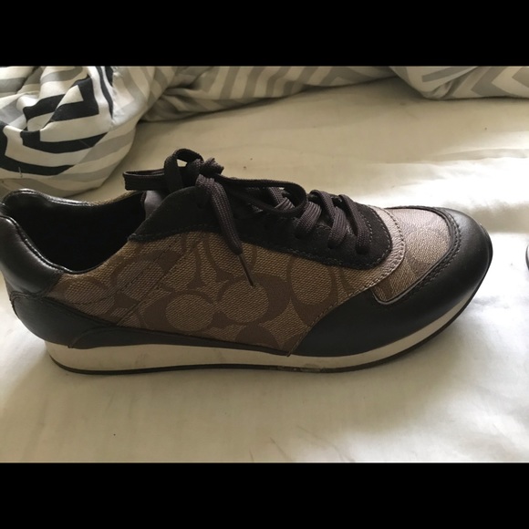Authentic Brown Coach Shoes - Picture 3 of 6